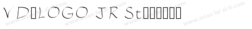 VD-LOGO JR St字体转换